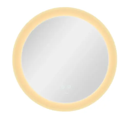 Зеркало Qtap Taurus круглое с LED-подсветкой Touch QT2478R607 - фото 4