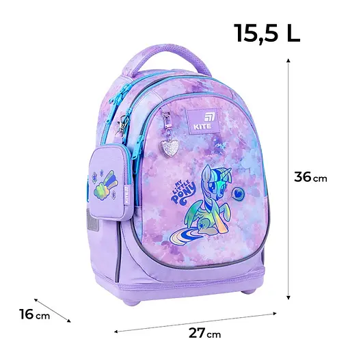 Школьный рюкзак Kite Education My Little Pony (LP26-724S) - фото 19