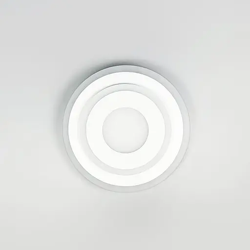 Світлодіодний світильник з матовим розсіювачем Ø 25 см | Line F | Арт. 2245-250 WT - фото 1