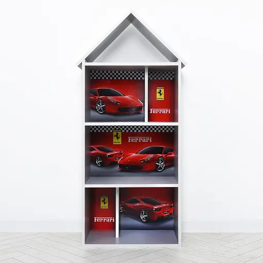 Будиночок-полиця Bambi H 2020-18-3 сірий - фото 3