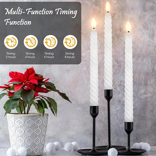 Набор из 6 светодиодных свечей Vehoukli - фото 3