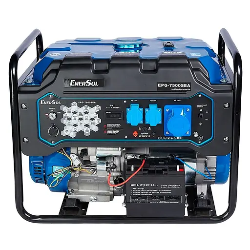 Генератор бензиновий 7 кВт EnerSol EPG-7500SEA (41-00466) - фото 2