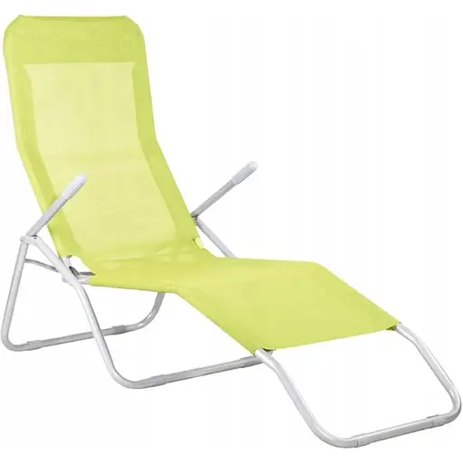 Кресло-шезлонг Jumi раскладной зеленый