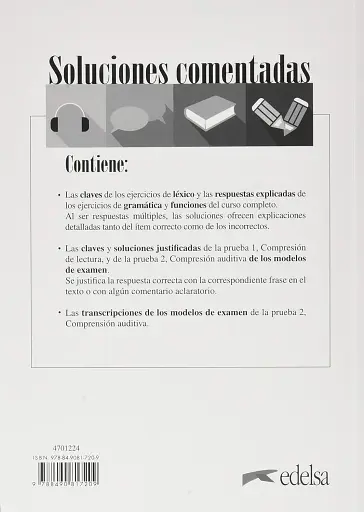 Especial DELE A2. Curso Completo. Soluciones comentadas y transcripciones - фото 2