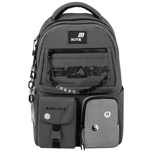 Рюкзак Kite Education teens 2587M Swarm Сірий (K26-2587M-4) - фото 1