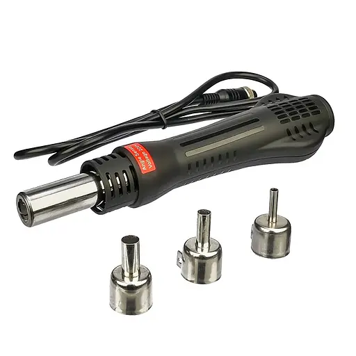 Паяльная станция KaiLiwei 858B, фен с датчиком наклона, цифровая индикация (220V, 700W) - фото 6