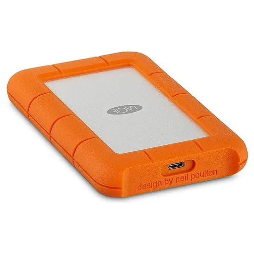 Зовнішній жорсткий диск LACIE HDD 2.5" USB Type-C 1TB Rugged (STFR1000800) - фото 3