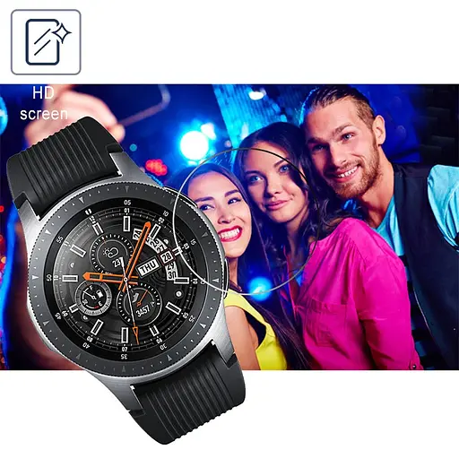 Загартоване захисне скло VSKEY для годинника Amazfit GTR 42 мм, діаметр 32,5 мм - фото 7