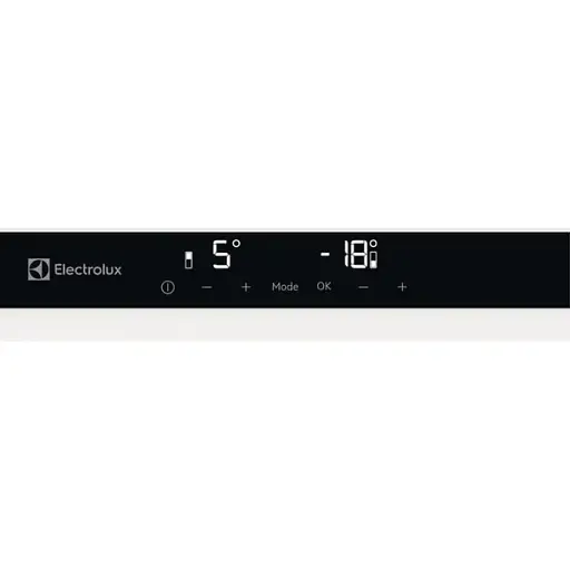 Холодильник Electrolux вбудований з нижн. мороз. 188x55х55 холод. відд. 215 л мороз. відд. 61 л 2дв. А++ Combi інв. диспл внутр. зона св ті білий - фото 8