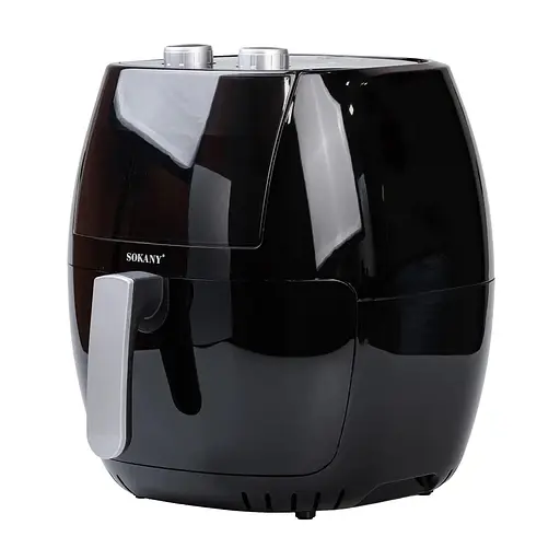 Аэрофритюрница безмасляная Sokany SK-8013 8л электрическая с механическим управлением таймер 1800Вт - фото 3