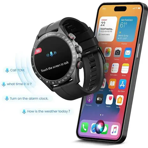 Смарт-годинник Haylou Solar Pro LS18 Silver - фото 7