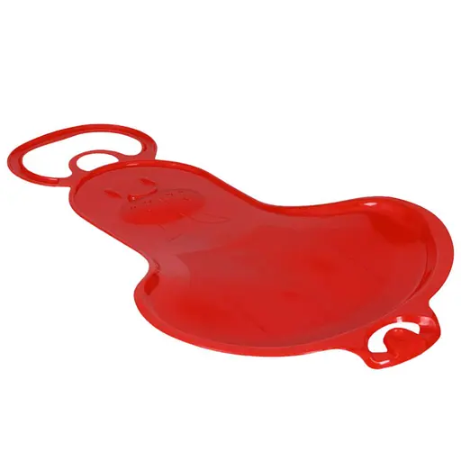 Детская ледянка MS 1703, з морозостойкого пластика, красный - фото 2