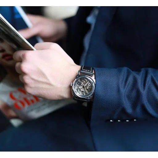 Чоловічий класичний годинник WishDoIt Baron - фото 5