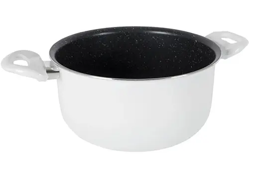 Набір посуду Gimex Cookware Set induction 7 предметів White (6977221) - фото 3