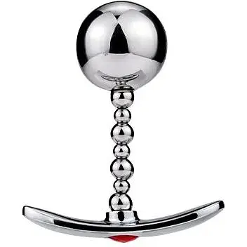 Металева анальна пробка SKN - фото 4