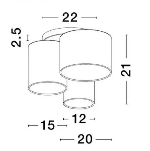 Светильник потолочный BRYSON Nova Luce 9555805 - фото 3