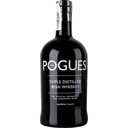 Виски The Pogues Blended Irish Whiskey 40% 1 л - фото 1