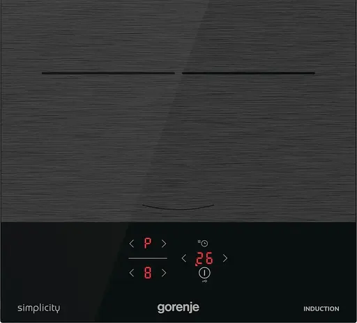 Варочная поверхность индукционная Gorenje 30 см Домино PowerBoost сочетание конфорок черный - фото 9