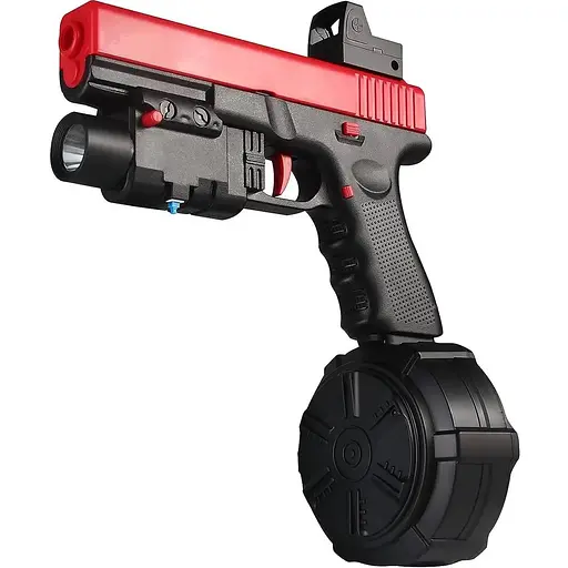 Іграшковий гель бластер JM-X2 з 21500 екологічно чистих водяних м’ячів, барабаном