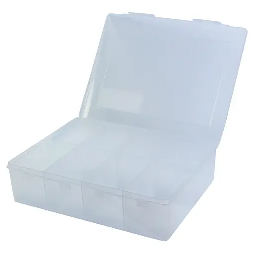 Органайзер пластиковий прозорий Ultra 8 відсіків 350×270×95мм 7417112 - фото 3