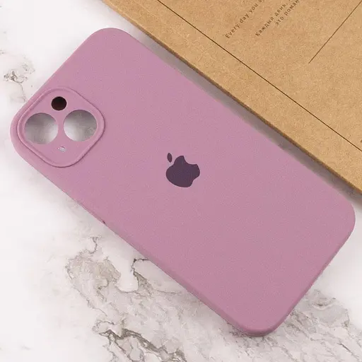 Чохол Epik Silicone Case Full Camera Protective AA для Apple iPhone 15, 6.1 Ліловий/Lilac Pride - фото 4