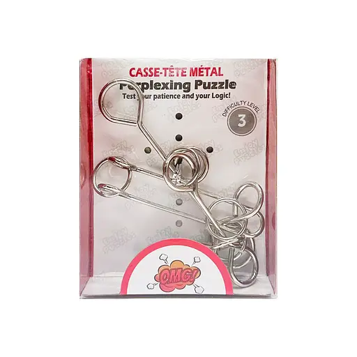 Металева головоломка "Perplexing puzzle" Bambi 5562D-8, 3 складність - фото 1