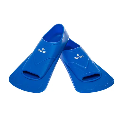 Короткие ласты для тренировок в бассейне Renvo Bustelo с закрытой пяткой, синие, размер 36–38 (SF110-04 36–38) - фото 5