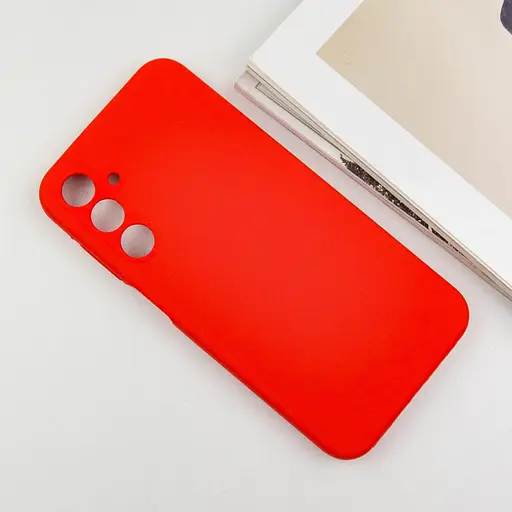 Чохол Lakshmi Silicone Cover Full Camera (AAA) для Samsung Galaxy A26 5G Червоний / Red - фото 3