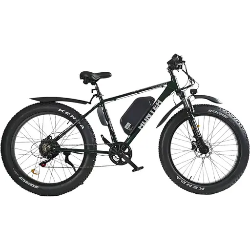 Електровелосипед Corso Hunter HT-87390, 500W, 48V 15Ah, колеса 26", рама 19", двоколісний, для дорослих