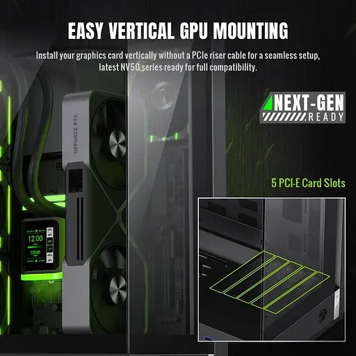 Корпус GameMax T20 BK (T20 BK) - фото 8