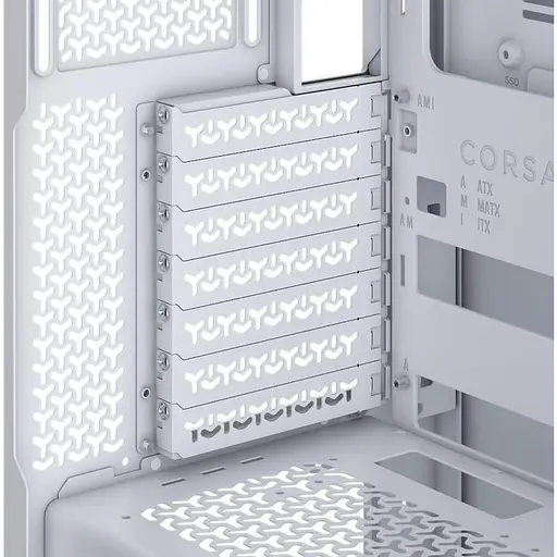 Corsair 3500X ARGB Корпус из закаленного стекла без блока питания, белый (CC-9011279-WW) - фото 10