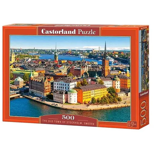 Пазл Castorland puzzle Стокгольм, Швеция, 500 эл. (B-52790) - фото 1