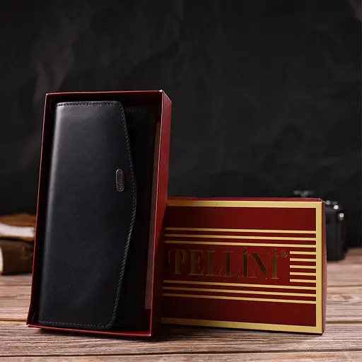 Жіночий шкіряний гаманець Canpellini 18х8.7х2 см acs0025523 - фото 8