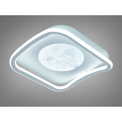 Світлодіодний стельовий світильник Romin сірий 34 Вт CCT - фото 1