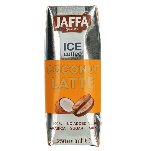 Напій кавовий Jaffa Coconut Latte Ice Coffee з кокосом 0.25 л - фото 3