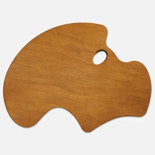 Палитра профессиональная Jardin Arti, овальная для правши (52х45,7)