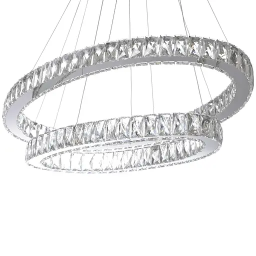 Люстра підвісна Brille з пультом LED 96W WW+NW+CW CH (BR-987S/2) - фото 3