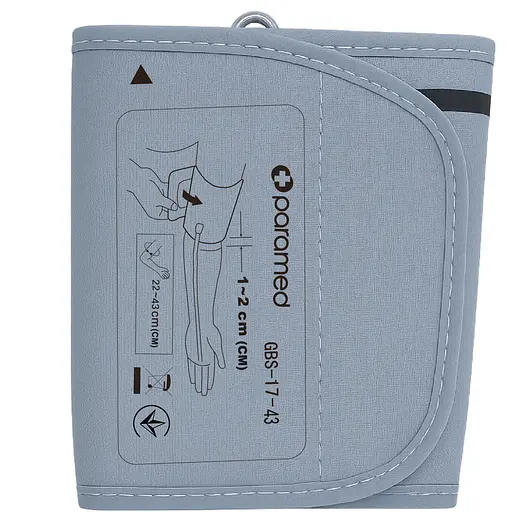 Манжета для вимірювача артеріального тиску автоматичного електронного Paramed збільшена 22-43 см