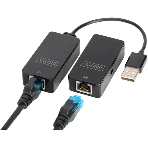 Digitus Подовжувач USB 2.0 - UTP Cat5, 50m