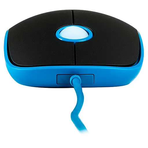 Мышь Modecom MC-M111, 3кн., 1600dpi, чорно-синя (M-MC-M111-140) - фото 3