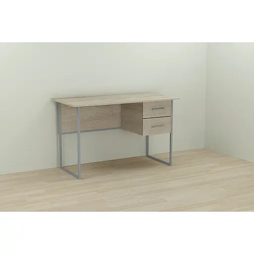 Компьютерный стол Ferrum-decor Таккота 75x100x70 серый ДСП Дуб Сонома 16мм (FRD-102331) - фото 2