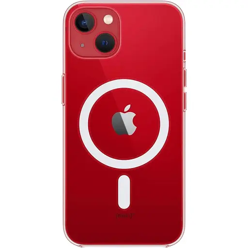 Оригинальный противоударный чехол Apple Clear Case MagSafe для iPhone 13 (6.1") Прозрачный (MM2X3ZE/A)