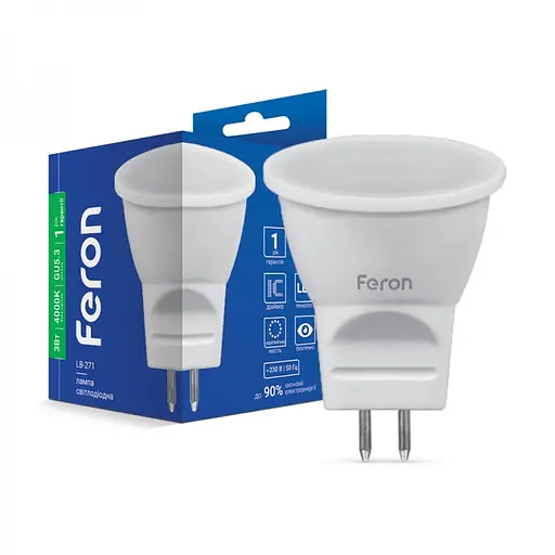 Лампа светодиодная Feron LB-271 3 Вт MR11 4000K (25552)