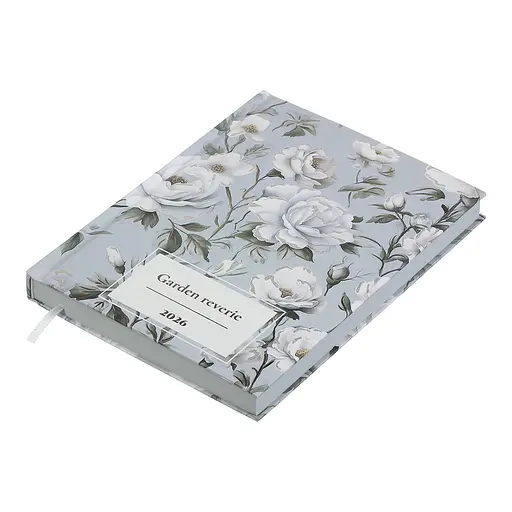 Ежедневник датированный Buromax Moderna 2026 A5 серый (BM.2172-09) - фото 2