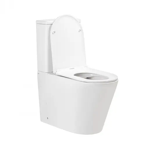 Унитаз Qtap Scorpio напольный Ultra Quiet с сиденьем Slim Duroplast/ Soft-close/ Quick relase QT14222125AUQW - фото 2