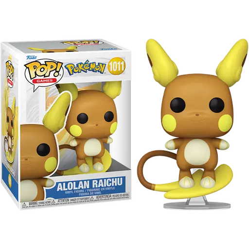 Фігурка Funko Pop Покемон Райчу Pokemon Alolan Raichu 10 см FP P R 1011