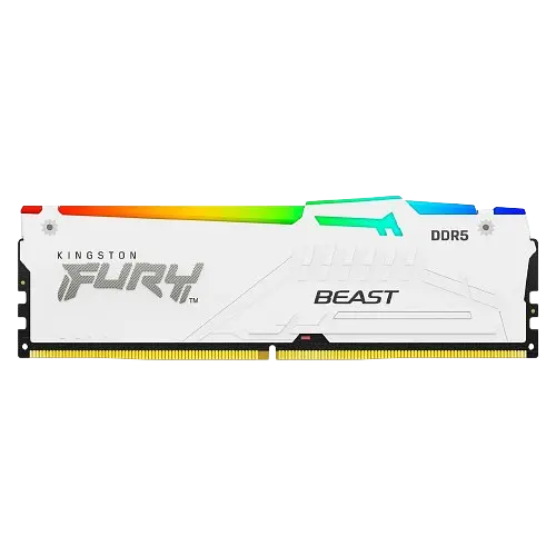 Оперативная память Kingston Fury 16GB DDR5 5600MHz Beast White (ex.HyperX) (KF556C40BW-16)