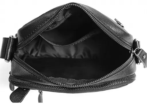 Чоловіча сумка з натуральної шкіри TIDING BAG sum0027167 - фото 4