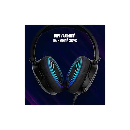 Навушники Lorgar Kaya 360 USB Black (LRG-GHS360) - фото 8