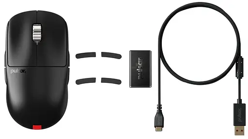 Миша PULSAR X2A eS Size2 4K (8K Wired) Black (PX2AES21) - фото 3